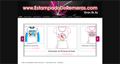 Desktop Screenshot of estampadoderemeras.com